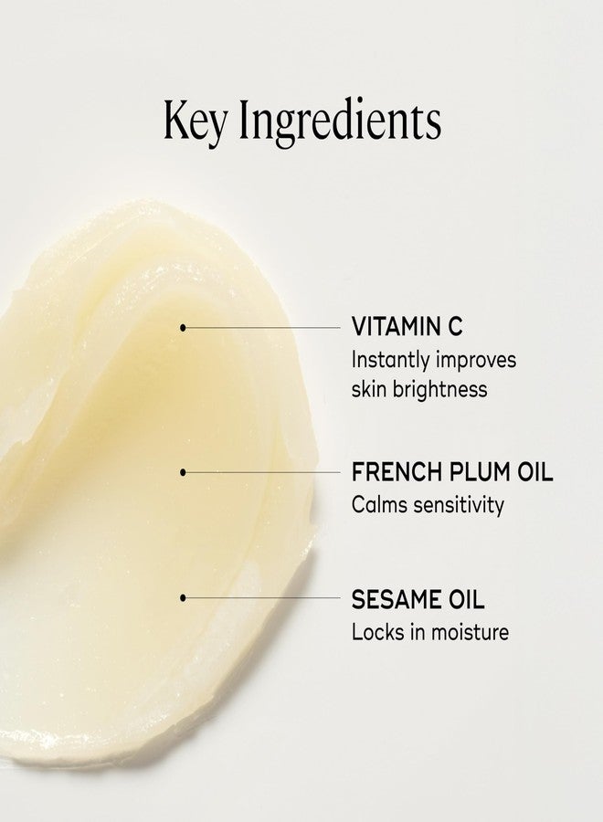 بلسم التنظيف المغذي إيفر لومينوس - منظف للوجه بدون ماء بفيتامين سي وزيت السمسم لإزالة المكياج والأوساخ والشوائب - بلسم مغذي للبشرة الجافة والعادية والحساسة، 2.8 أونصة سائلة - Image 4